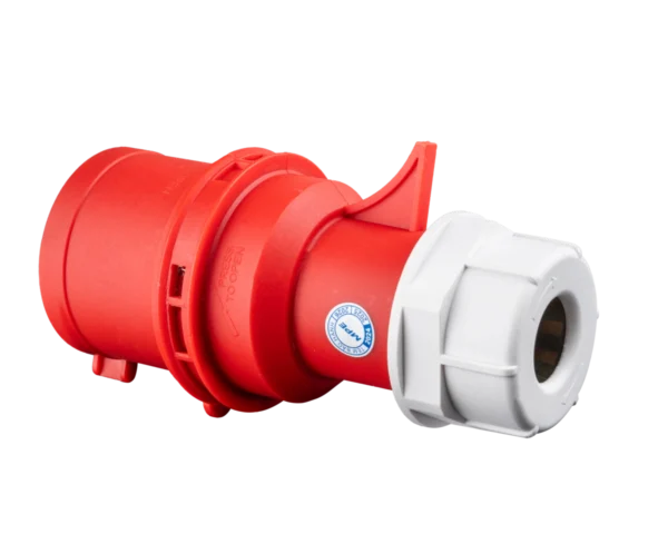 Phích cắm loại di động có kẹp giữ dây 5 cực, 32A, IP44 mã MPN-025 3