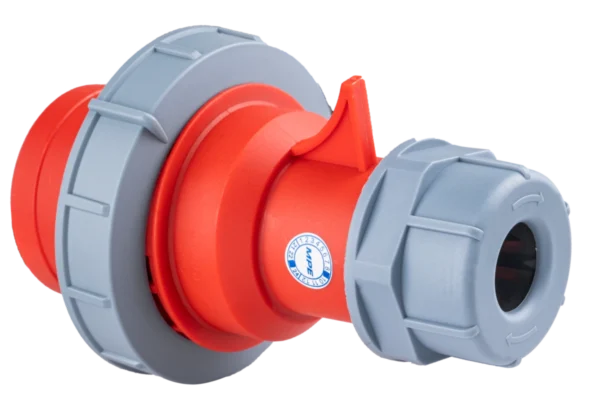 Phích cắm loại di động có kẹp giữ dây 5 cực, 32A, IP67 mã MPN-0252 1