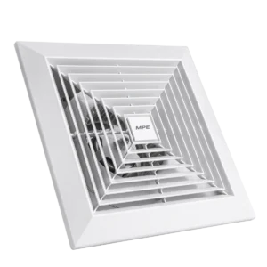 Quạt hút âm trần mô tơ bạc đạn, mặt vuông, đục lỗ trần 258mm mã AFC2-300 4