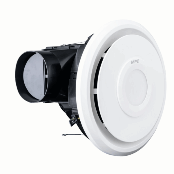 Quạt hút ốp trần Ceiling mặt tròn, kết hợp đèn DLC-6/3C mã AFCL-130R6 1