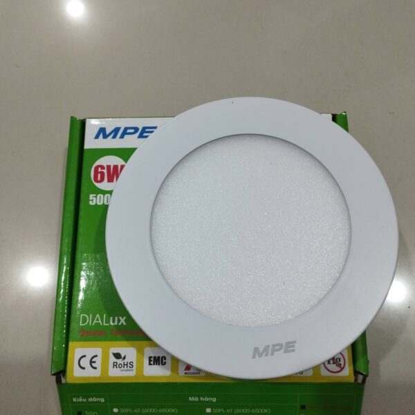 LED Panel ốp nổi nhôm, mặt tròn 6W - 3 chế độ màu SRPL-6/3C 3