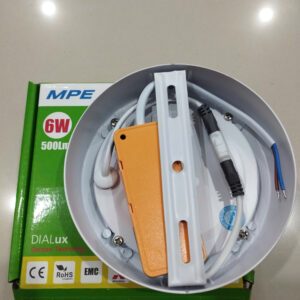 LED Panel ốp nổi nhôm, mặt tròn 6W - 3 chế độ màu SRPL-6/3C 6
