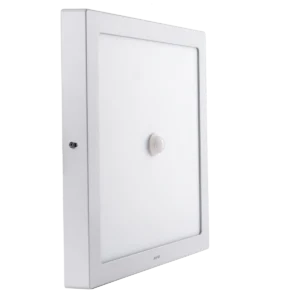 LED Panel ốp nổi nhôm, mặt vuông, cảm biến chuyển động 12W ánh sáng trắng SSPL-12T/MS 6