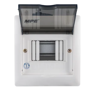 Tủ điện âm tường chứa MCB 2-4 cực mã TS-4 6
