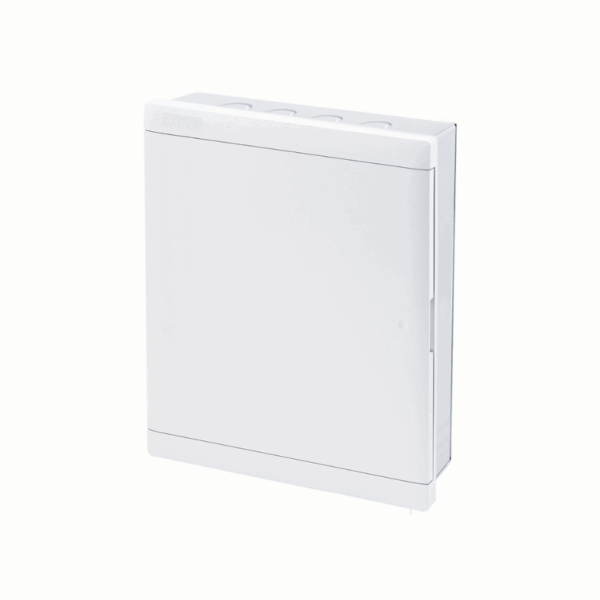 Tủ điện âm tường thanh ray điều chỉnh đa hướng, nắp mở ngang chứa MCB 20-24 cực mã G-24 1