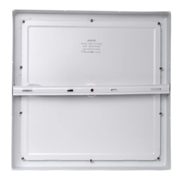 LED Panel ốp nổi nhôm, mặt vuông, cảm biến chuyển động 12W ánh sáng trắng SSPL-12T/MS 1
