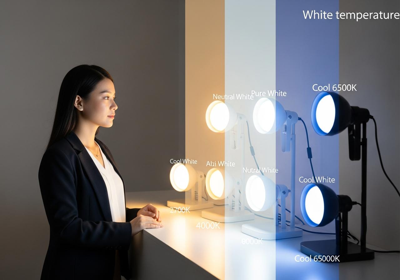 Ánh sáng trắng là gì 5 3. Phân loại ánh sáng trắng theo Kelvin