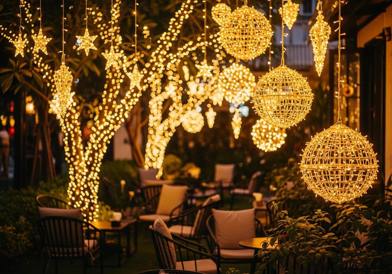 Bóng đèn trang trí ngoài trời