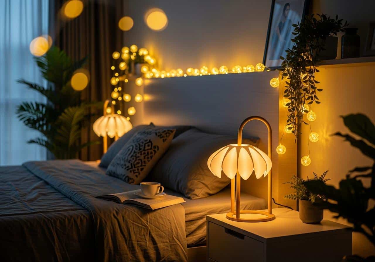 Bóng đèn trang trí phòng ngủ