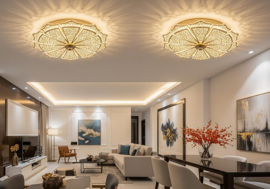 Bóng đèn trang trí trần nhà 1 Bóng đèn trang trí trần nhà