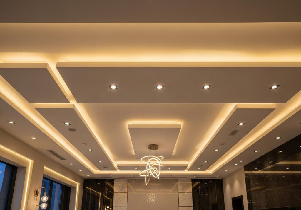 Bóng đèn trang trí trần thạch cao