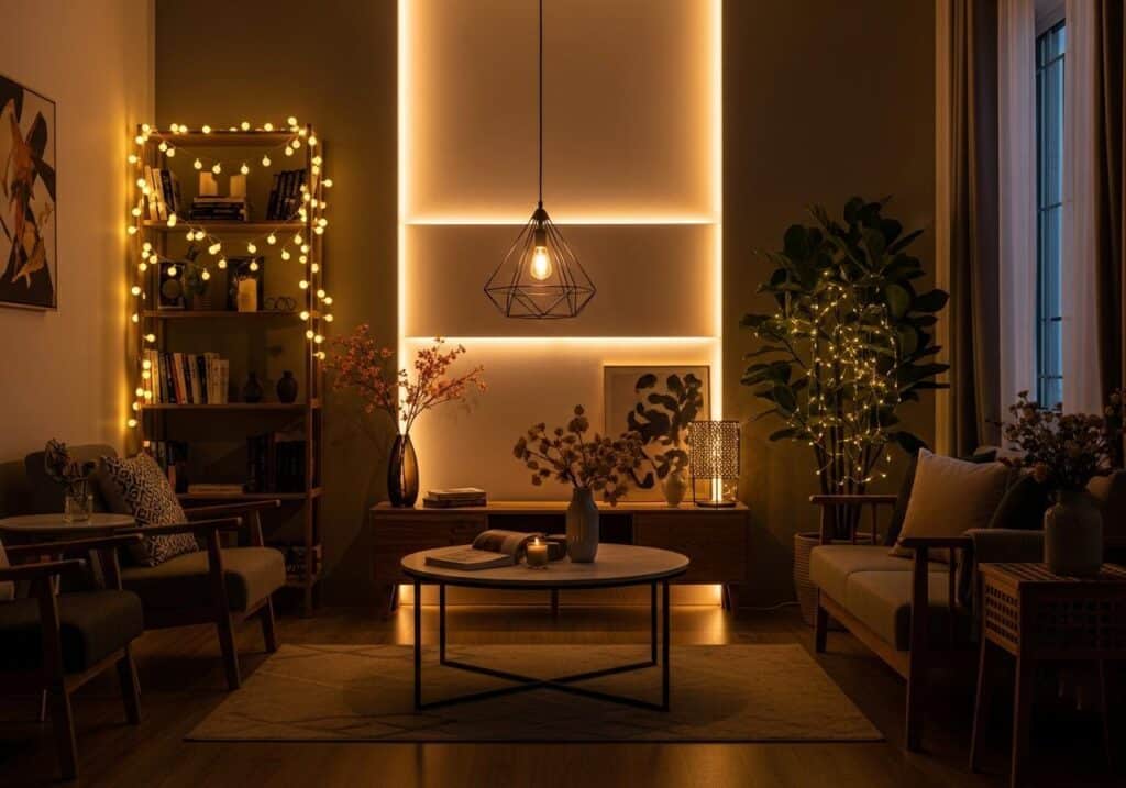 Bóng đèn trang trí trong nhà 1 Bóng đèn trang trí trong nhà