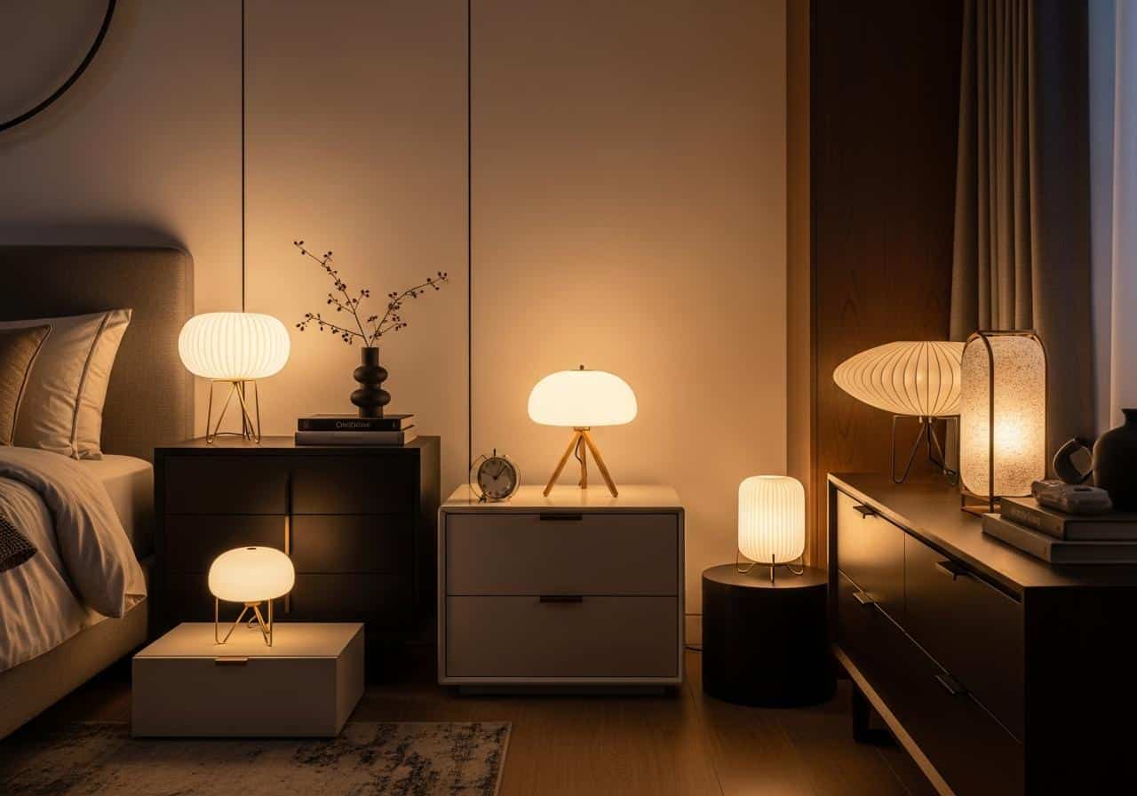 Các kiểu đèn ngủ