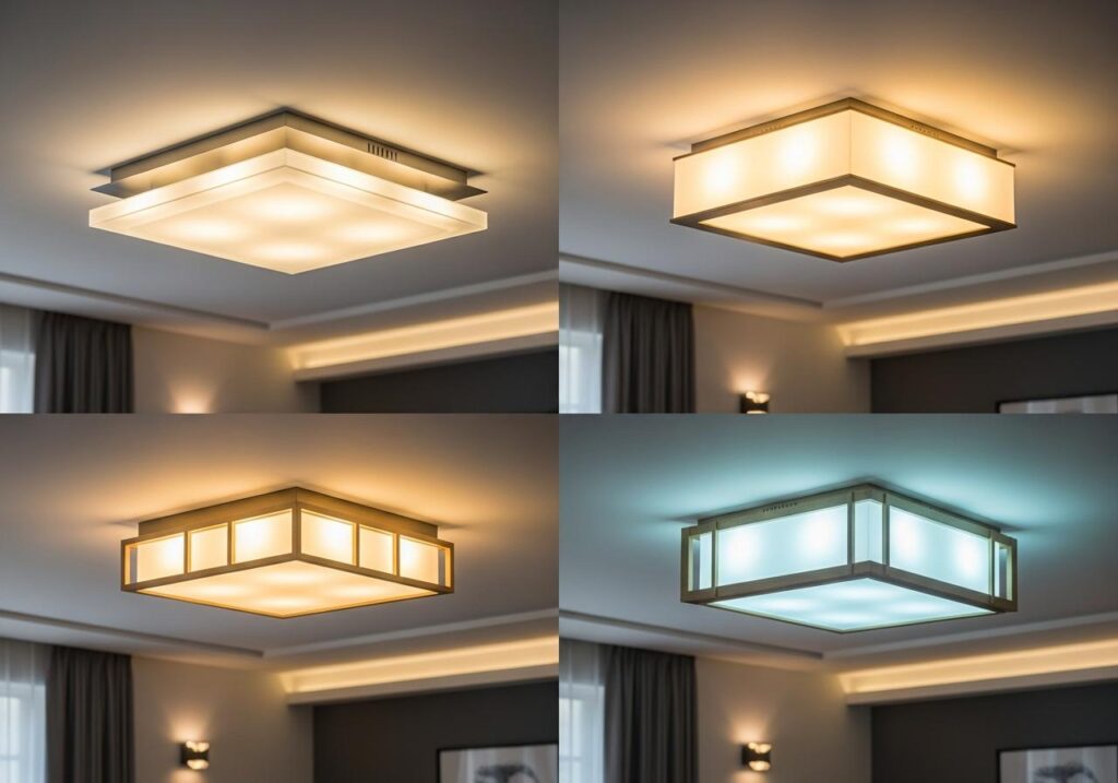 Các kiểu đèn trần đẹp 1 Các kiểu đèn trần đẹp