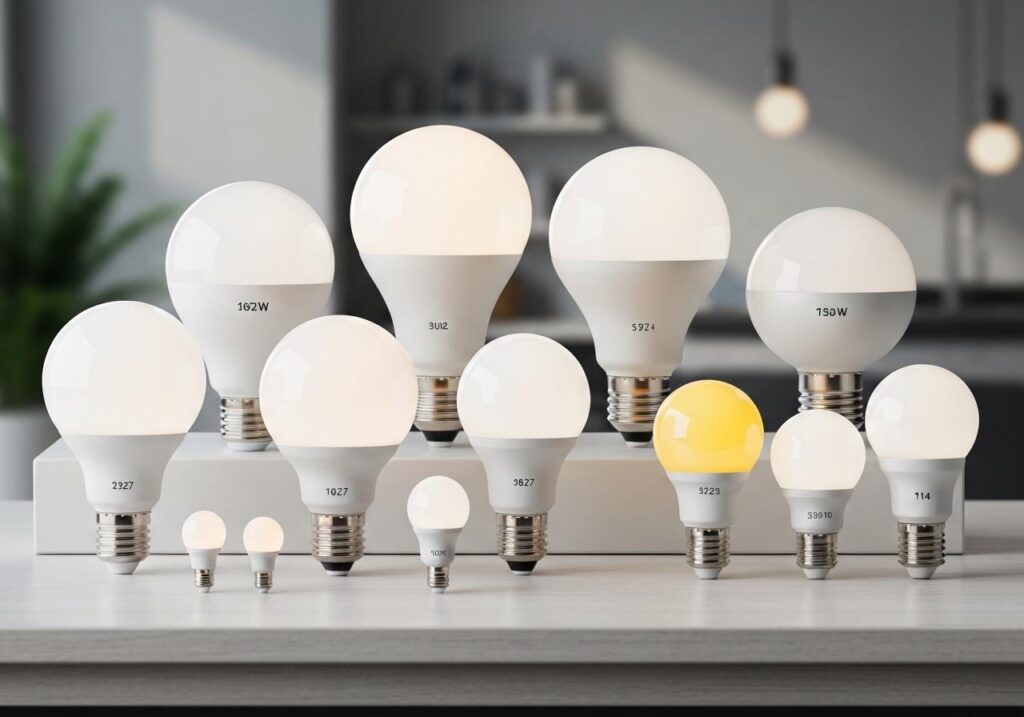 Các loại bóng đèn led tròn 1 Các loại bóng đèn led tròn