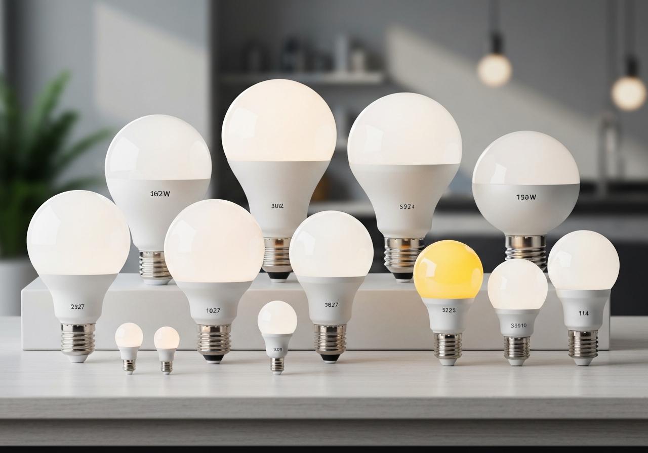 Các loại bóng đèn led tròn 2 Các loại bóng đèn led tròn