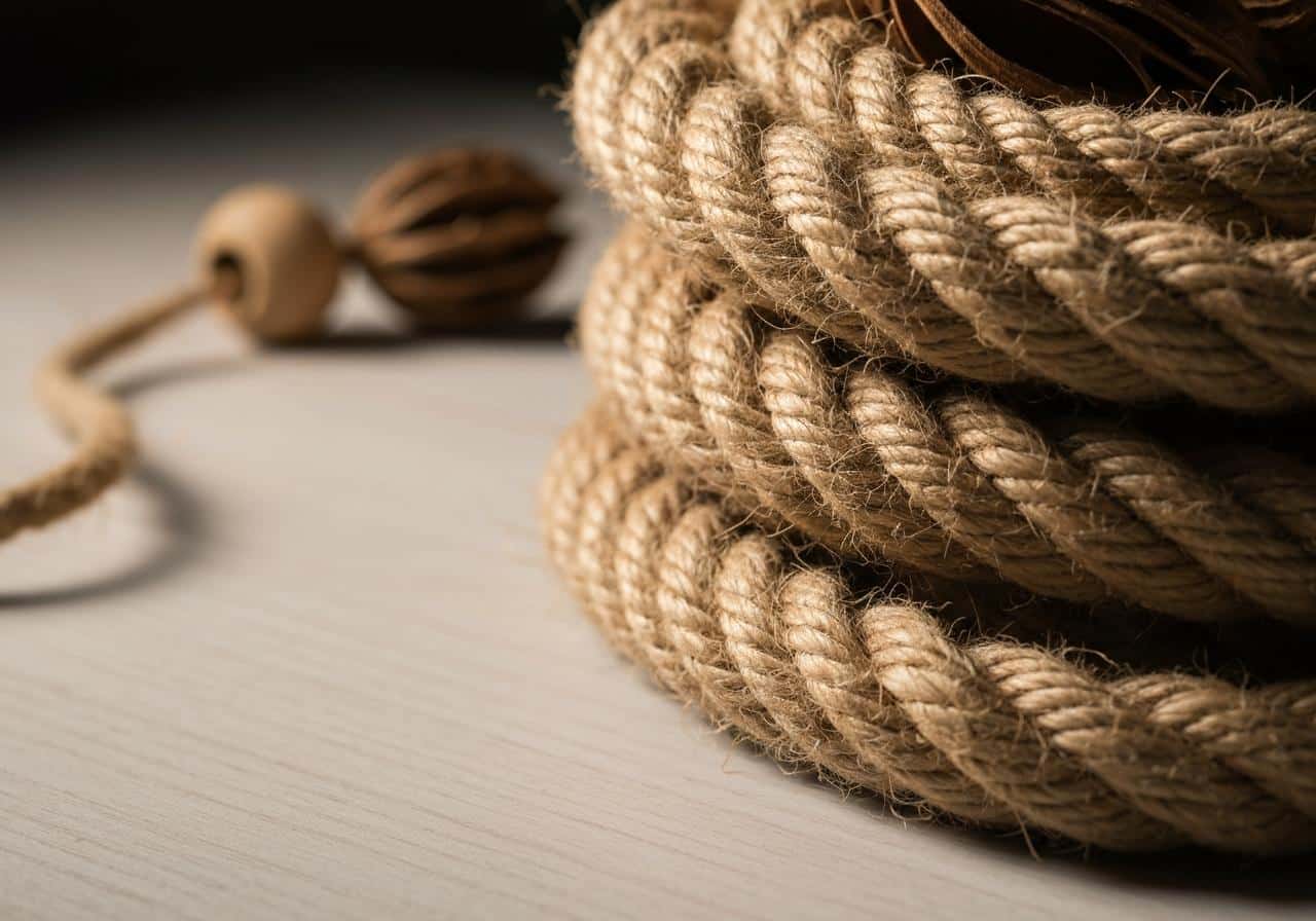 Các loại dây trang trí 5 2. Dây Thừng Tự Nhiên