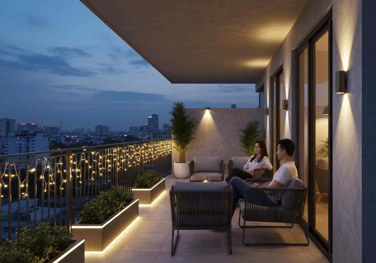 Các loại đèn ban công 2 Các loại đèn ban công