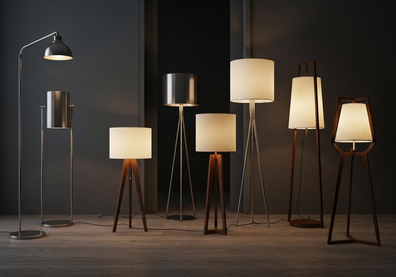 Các loại đèn cây 2 Các loại đèn cây