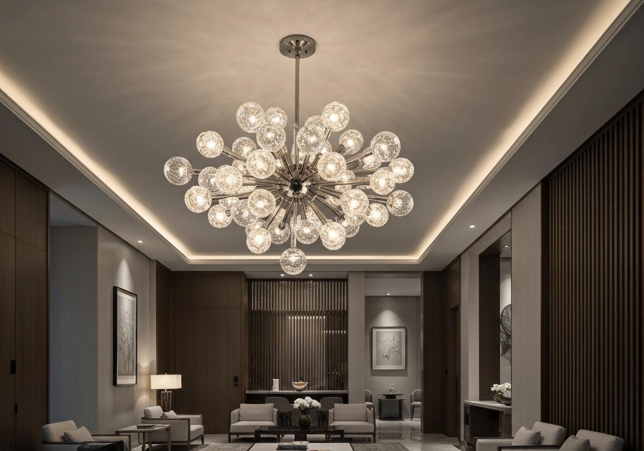 Các loại đèn chùm trang trí 7 3. Kiểu Đặc Biệt