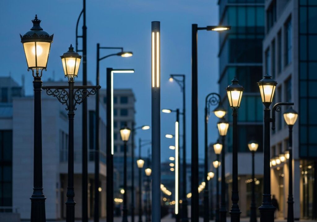 Các loại đèn đường 1 Các loại đèn đường