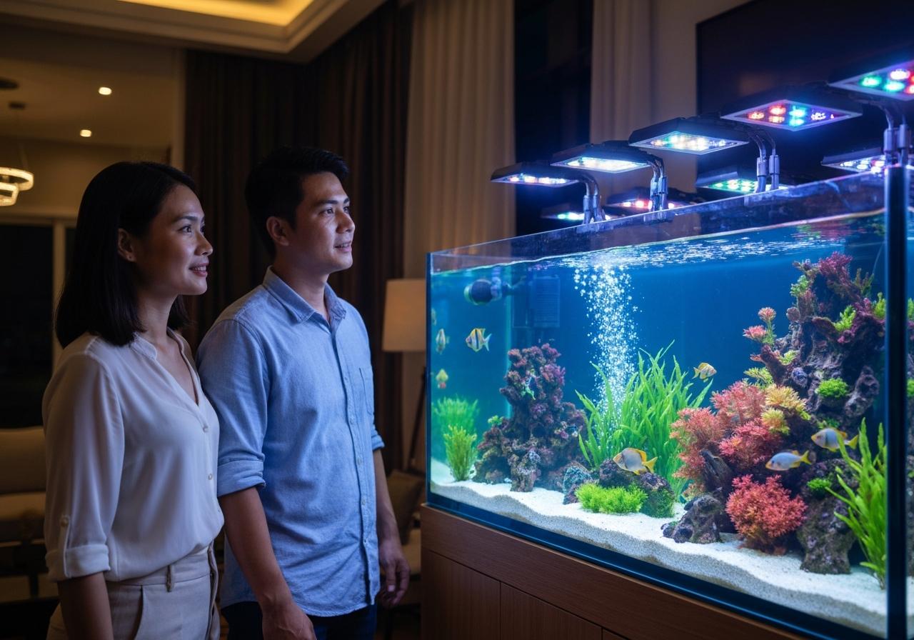 Các loại đèn led hồ cá 5 2. Loại trang trí và chuyên dụng