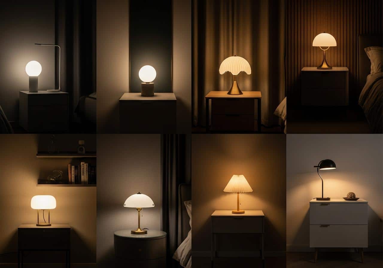 Các loại đèn ngủ đẹp 7 3. Bảng so sánh các loại đèn ngủ