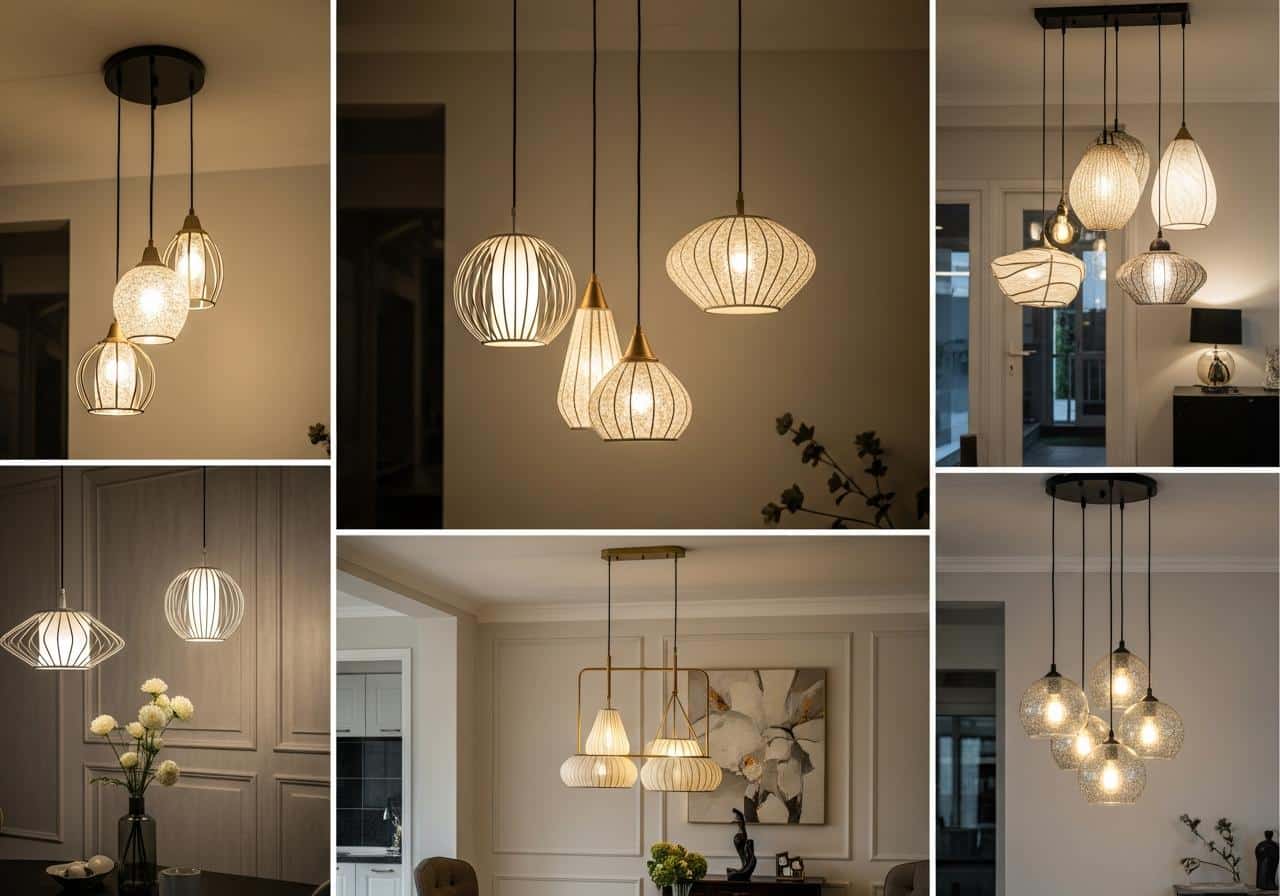 Các loại đèn thả trang trí trần nhà 2 Các loại đèn thả trang trí trần nhà