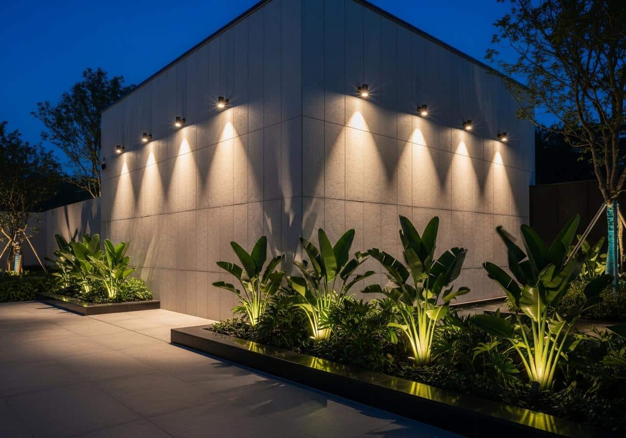 2. Đèn Âm Đất và Rọi Hắt