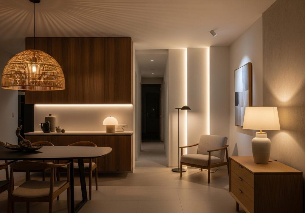 Các loại đèn trong nội thất 1 Các loại đèn trong nội thất