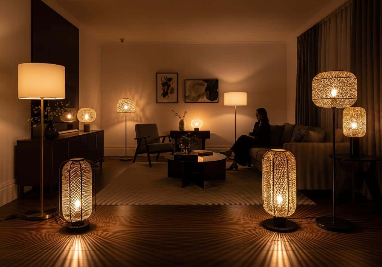 Các loại đèn trong nội thất 9 3. Đèn Sàn và Đặc Biệt