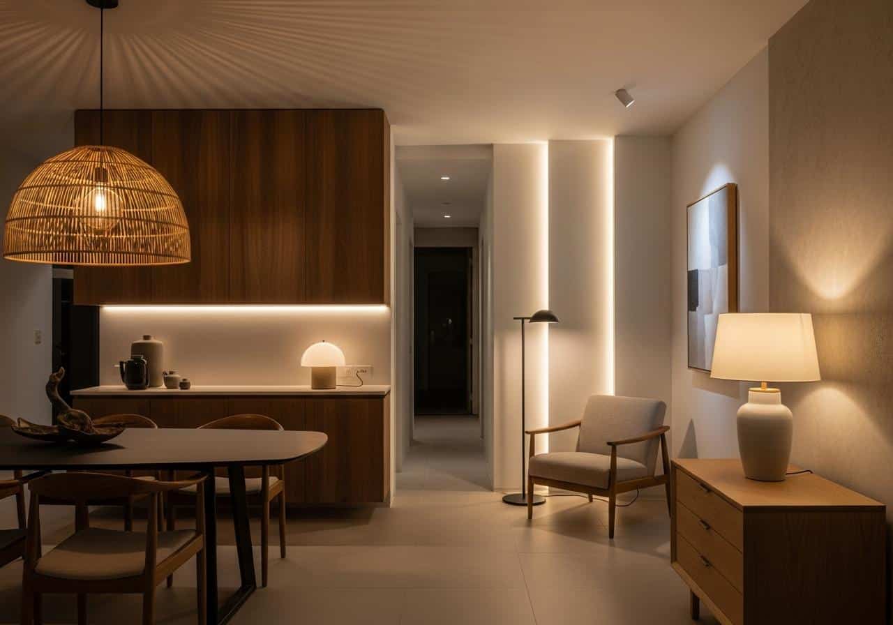 Các loại đèn trong nội thất 2 Các loại đèn trong nội thất