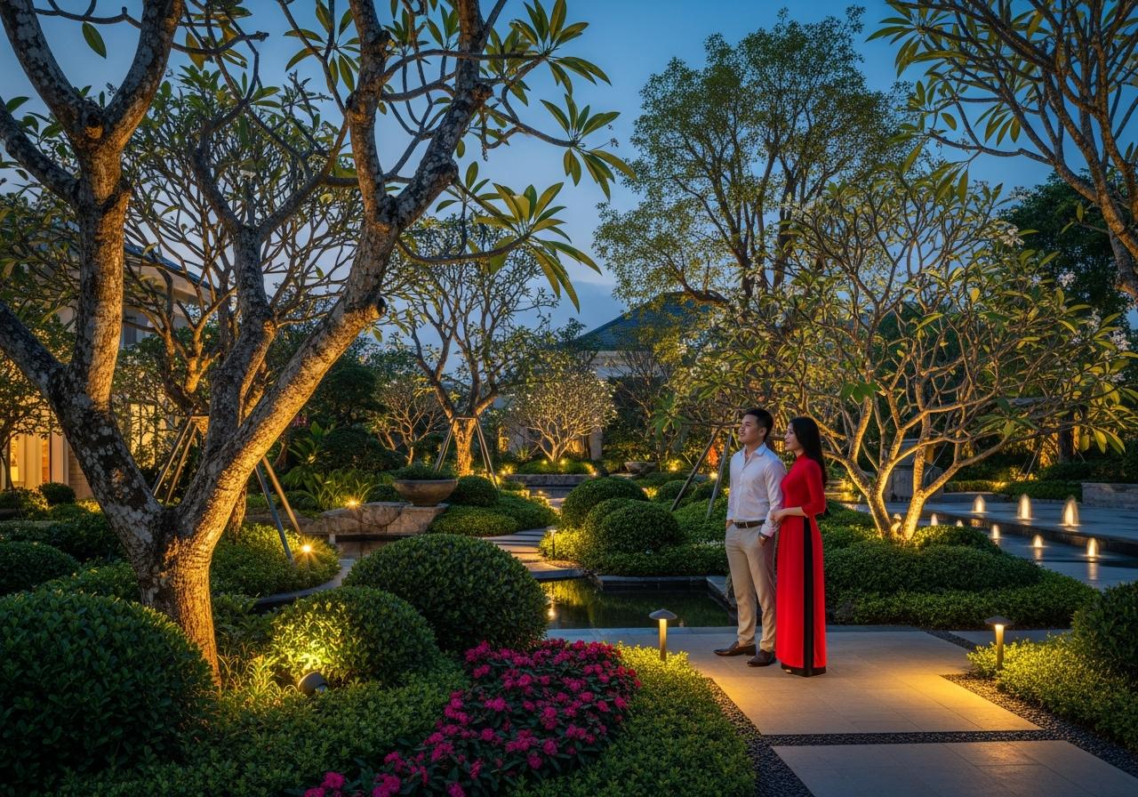 Cách chọn đèn chiếu cây sân vườn biệt thự, cảnh quan resort 2 Cách chọn đèn chiếu cây sân vườn biệt thự, cảnh quan resort