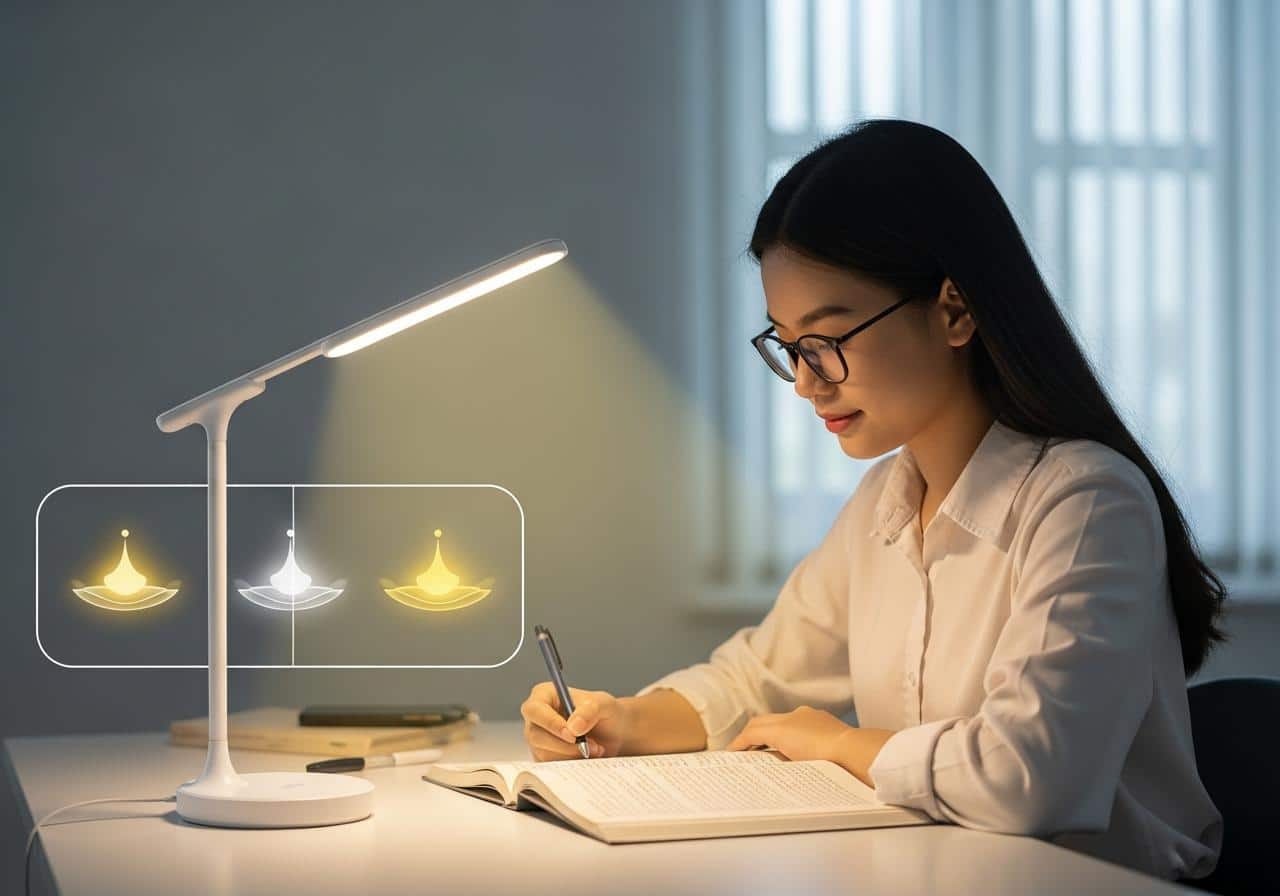 Đèn học chống cận nên dùng ánh sáng trắng hay vàng 5 3. Giải thích khoa học: ánh sáng tác động thế nào đến mắt?